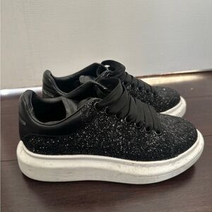 Women Alexander McQueen Glitter Sneakers